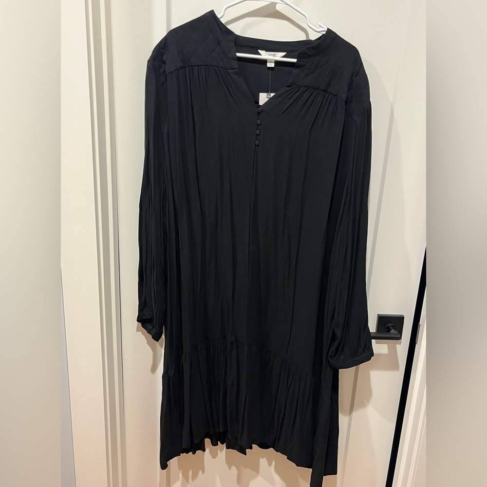 Elegant Black Women's Dress